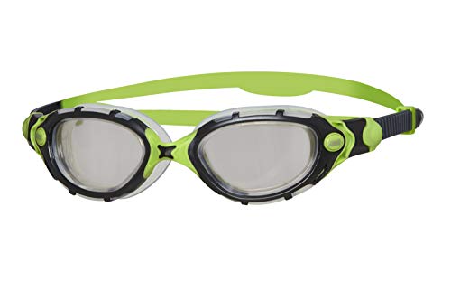 Zoggs Predator Flex Schwimmbrille Reactor Titan, Schwarz/Grün von Zoggs