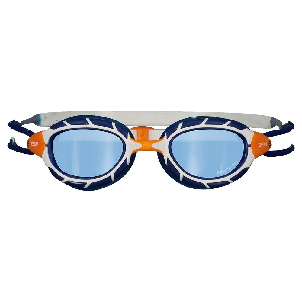 Zoggs Predator Polarized Adult Goggles Weiß,Blau Regular von Zoggs