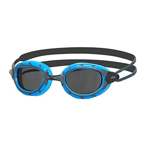 Zoggs Predator Schwimmbrille, Blau/Schwarz/Smoke, Größe S Zoggs Predator Schwimmbrille, Blau/Schwarz/Smoke, Größe S von Zoggs