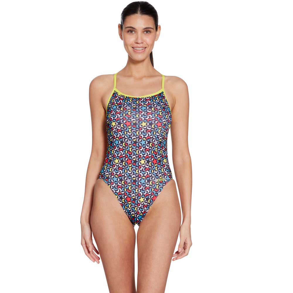 Zoggs Printed Rayback E Plus Swimsuit Blau 28 Frau Zoggs Printed Rayback E Plus Swimsuit Blau 28 Frau von Zoggs