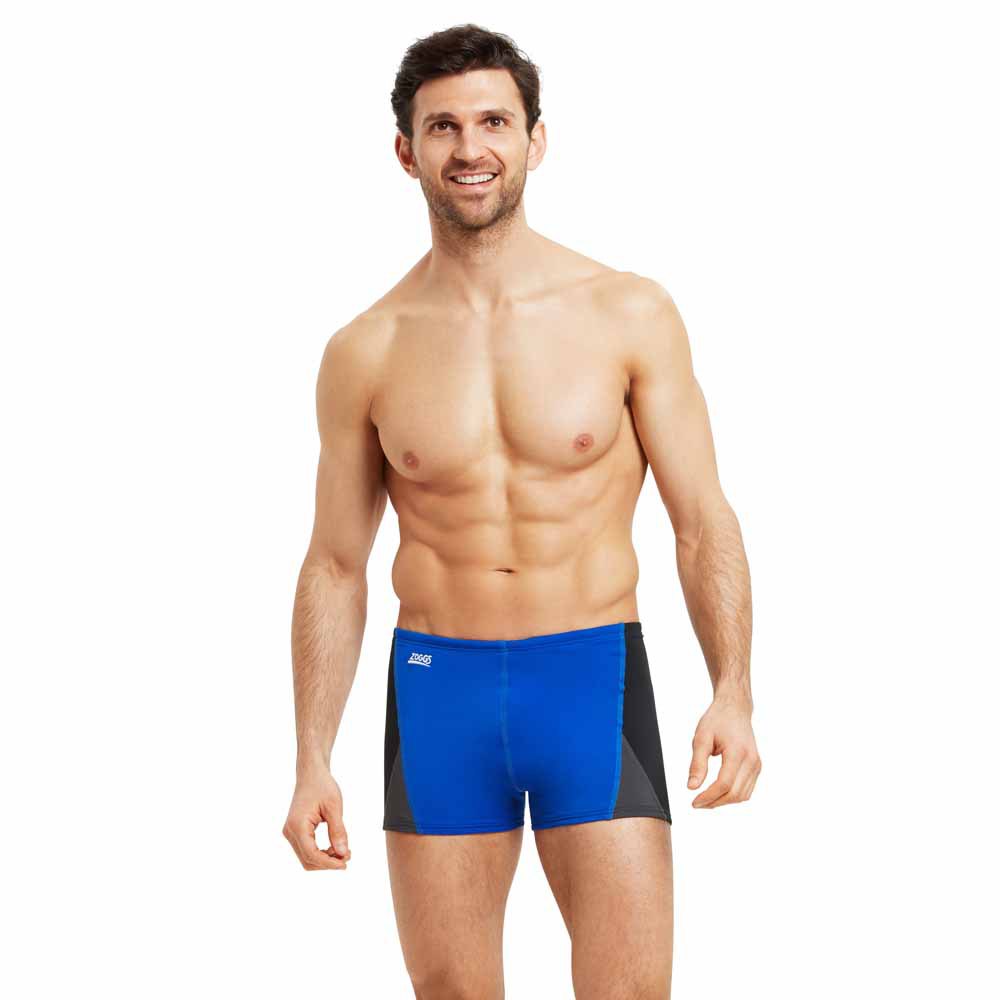 Zoggs Prism Hip Racer Ecolast+ Swimming Shorts Blau 36 Mann von Zoggs