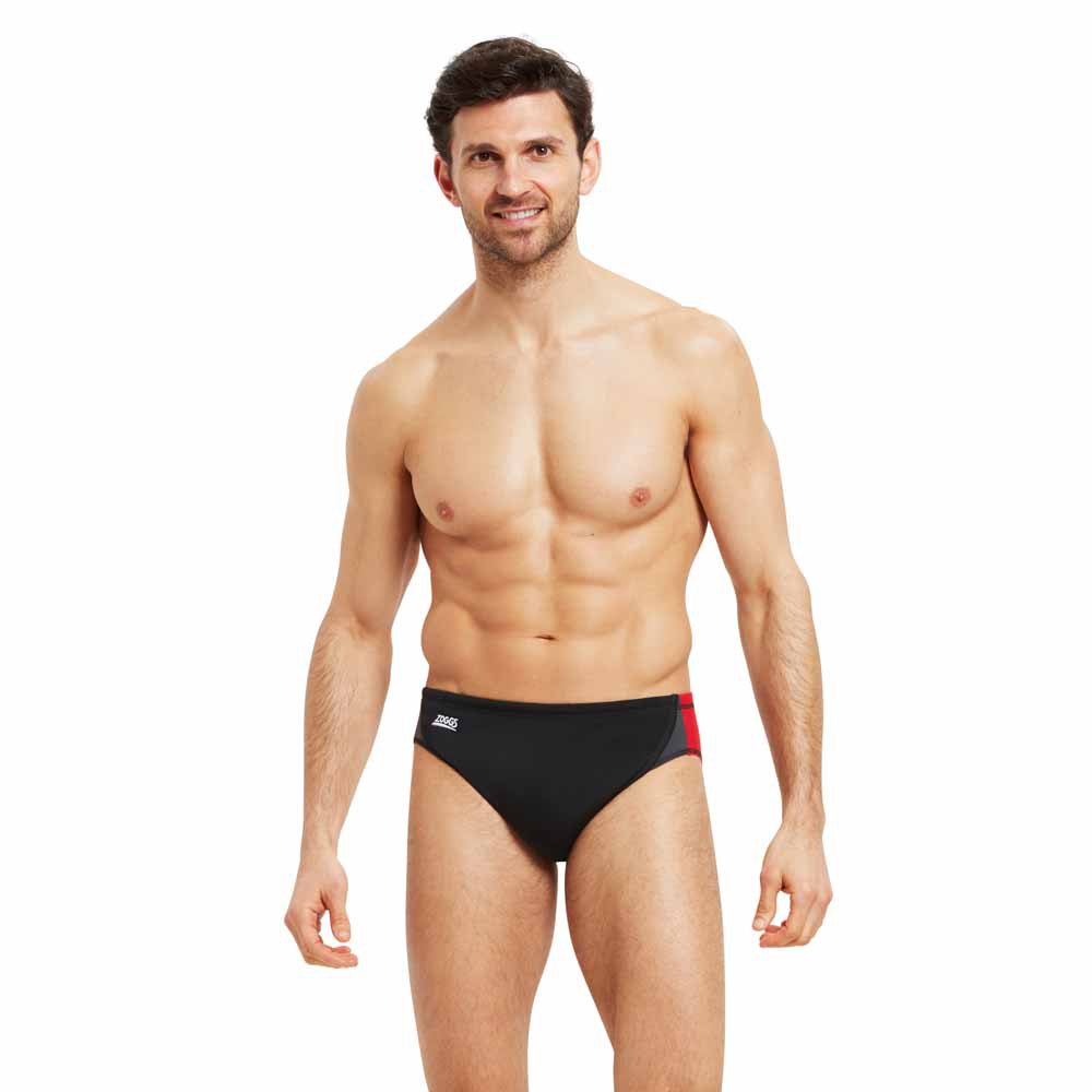 Zoggs Prism Racer Ecolast+ Swimming Brief Schwarz 28 Mann von Zoggs