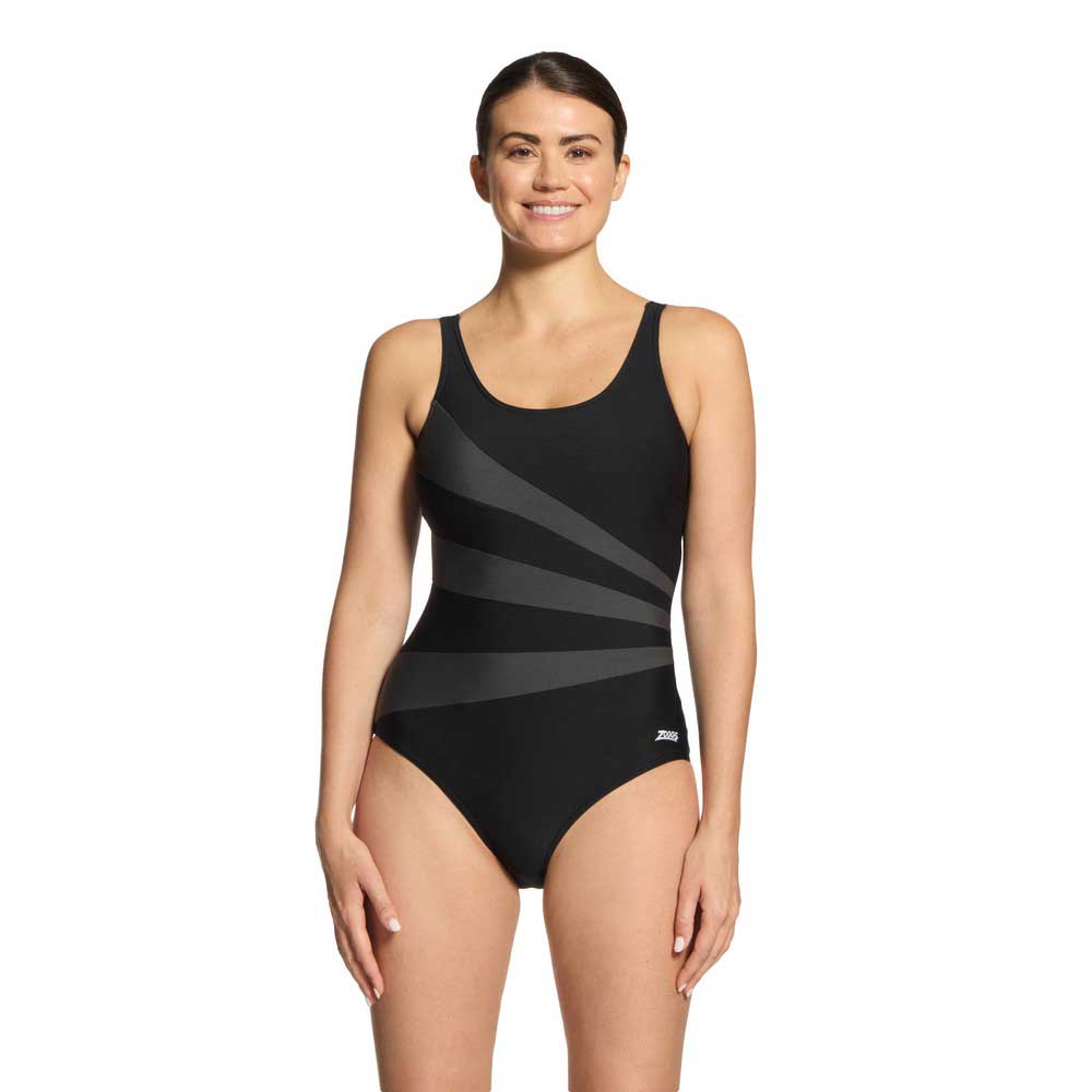 Zoggs Sandon Scoopback E Plus Swimsuit Schwarz 48 Frau Zoggs Sandon Scoopback E Plus Swimsuit Schwarz 48 Frau von Zoggs