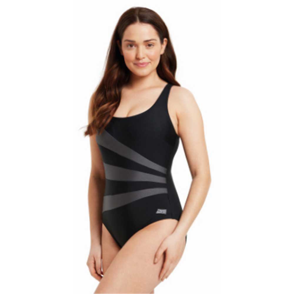 Zoggs Sandon Scoopback Ecolast Swimsuit Schwarz 48 Frau Zoggs Sandon Scoopback Ecolast Swimsuit Schwarz 48 Frau von Zoggs