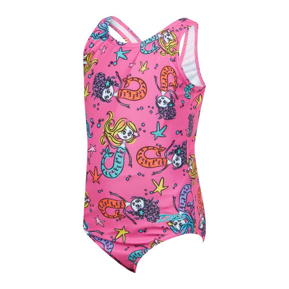 Zoggs Scoopback Swimsuit Rosa 24 Months Mädchen von Zoggs