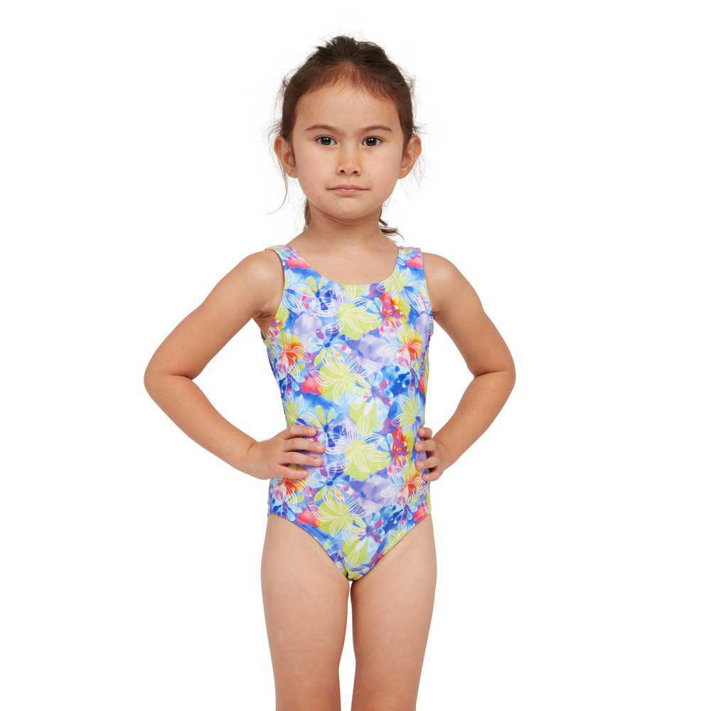 Zoggs Scoopback Swimsuit Mehrfarbig 4 Years Mädchen von Zoggs
