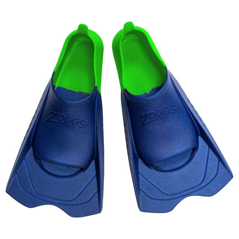 Zoggs Short Blade Eco Swimming Fins Grün,Blau EU 39-40 von Zoggs