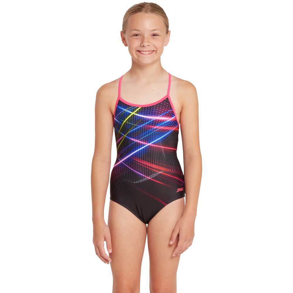 Zoggs Sprintback Swimsuit Mehrfarbig 10 Years Mädchen von Zoggs