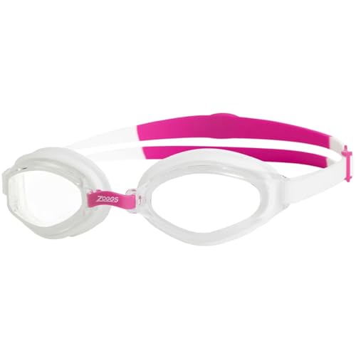 Zoggs Unisex-Adult Endura Max Swimming Goggles, White/Pink/Clear Zoggs Unisex-Adult Endura Max Swimming Goggles, White/Pink/Clear von Zoggs