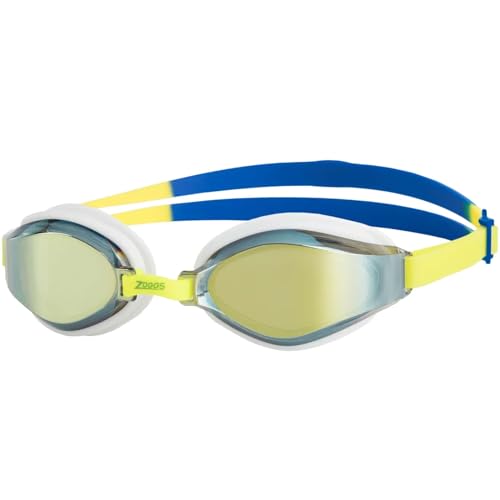 Zoggs Unisex-Adult Endura Max Swimming Goggles, Yellow/Blue/Mirrored Lime Zoggs Unisex-Adult Endura Max Swimming Goggles, Yellow/Blue/Mirrored Lime von Zoggs