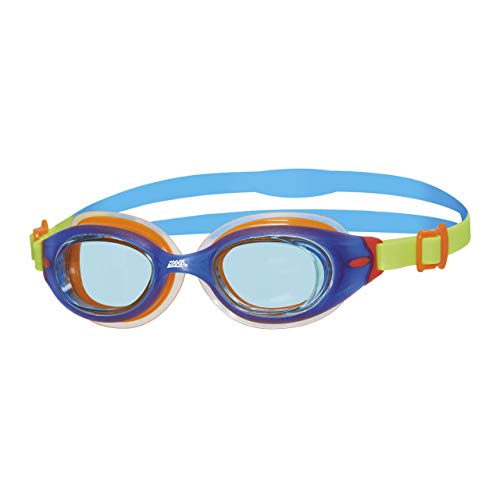 Zoggs Unisex Baby Little Sonic Air Schwimmbrille, Blau/Grün/Hellblau/Tönung, up to 6 Years von Zoggs