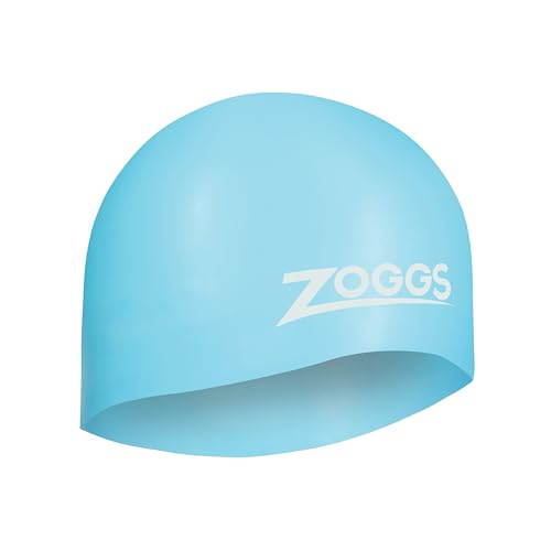 Zoggs Unisex – Erwachsene Easy-fit Silicone Cap Badekappe, Blau, One Size Zoggs Unisex – Erwachsene Easy-fit Silicone Cap Badekappe, Blau, One Size von Zoggs