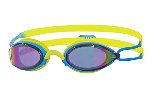 Zoggs Mirror Unisex Podium Schwimmbrille, Lime, Einheitsgröße, Blau/Limettengrün/Spiegel Zoggs Mirror Unisex Podium Schwimmbrille, Lime, Einheitsgröße, Blau/Limettengrün/Spiegel von Zoggs