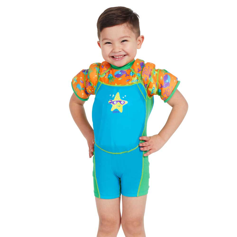 Zoggs Water Wings Floatsuit Mehrfarbig 24 Months-3 Years von Zoggs
