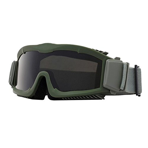 ZoliTime Motorradbrille Army Fan Bulletproof Tactical Schießbrille Staub Augenmaske (Grün) von ZoliTime