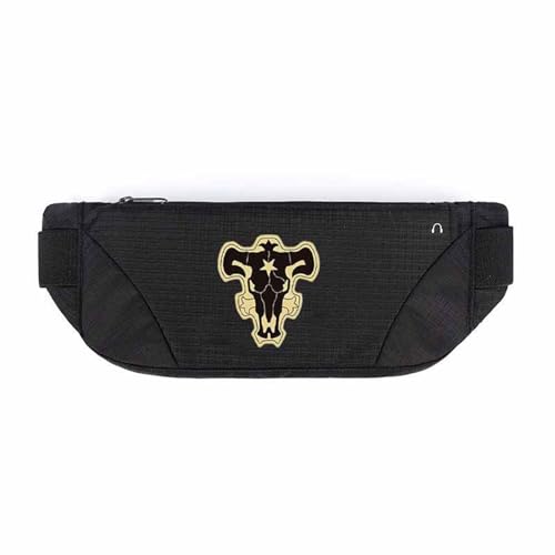 Black Clov-er Hüfttasche Herren, Verstellbar Laufgürtel für Herren und Damen, Doggy Bag für Running, Bauchtasche für Outdoor Reisen Sport Wandern Joggen Hundespaziergänge (Color : Multicolor 1, Size von Zolito