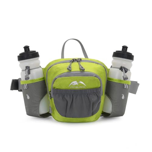 Hüfttasche Herren, Mode Wasserabweisende Bauchtasche, Bauchtasche für Wandern Training im Freien (Color : Green) von Zolito