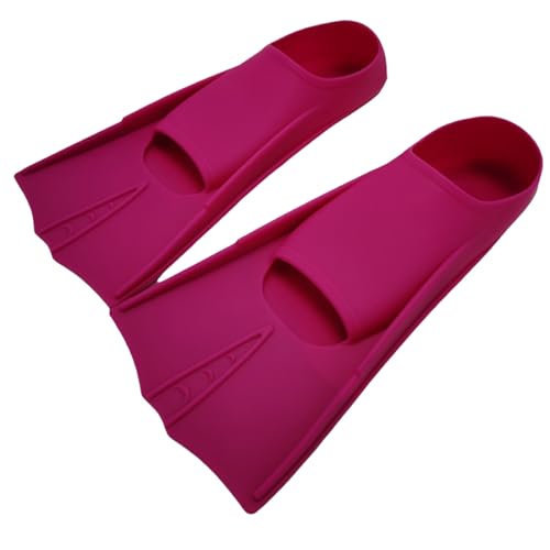 Taucherflossen für Damen & Herren, Schwimmflossen mit Dank weicher, Tauchflossen für Freitauchen und Schnorcheln -Pink||XL von Zolito