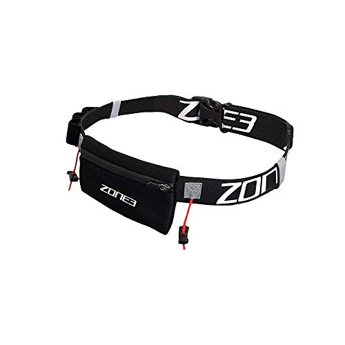 ZONE3 Endurance Zahlengurt mit Neopren-Kraftstofftasche und Energy-Gel-Aufbewahrung, Schwarz, Einheitsgröße ZONE3 Endurance Zahlengurt mit Neopren-Kraftstofftasche und Energy-Gel-Aufbewahrung, Schwarz, Einheitsgröße von ZONE3