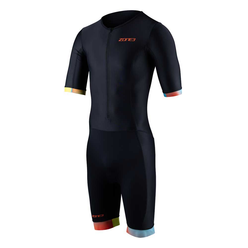 Zone3 Activate+ Short Sleeve Trisuit Schwarz M Mann Zone3 Activate+ Short Sleeve Trisuit Schwarz M Mann von Zone3