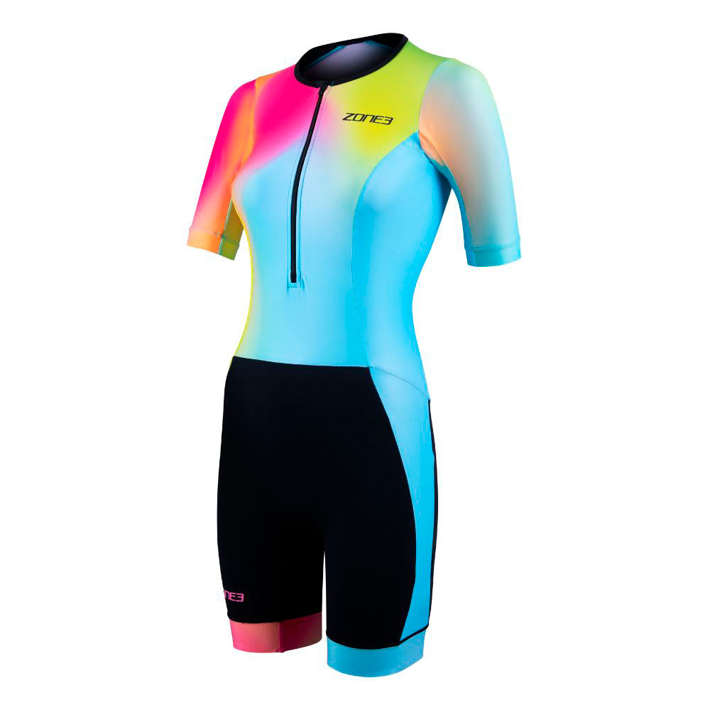 Zone3 Activate+ Short Sleeve Trisuit Schwarz XL Frau Zone3 Activate+ Short Sleeve Trisuit Schwarz XL Frau von Zone3