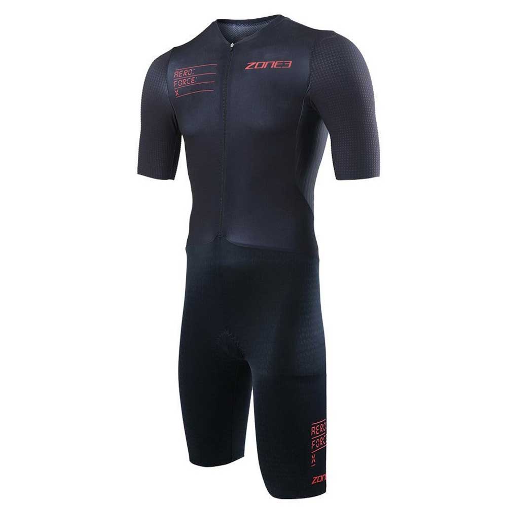 Zone3 Aeroforce-x Ii Short Sleeve Trisuit  S Mann von Zone3