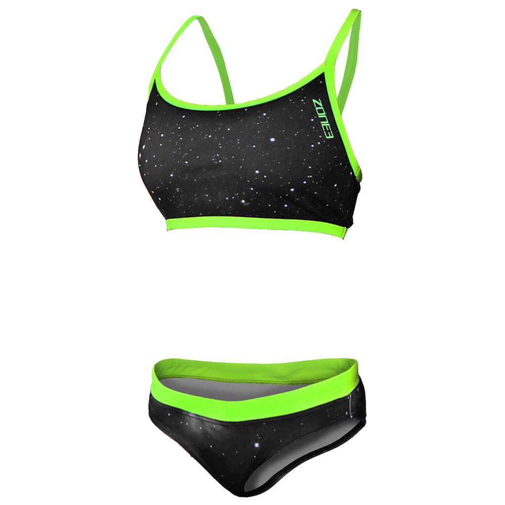 Zone3 Cosmic Bikini Grün,Schwarz 30 Frau von Zone3