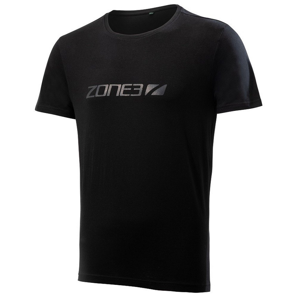 Zone3 Logo Short Sleeve T-shirt Schwarz L Mann von Zone3