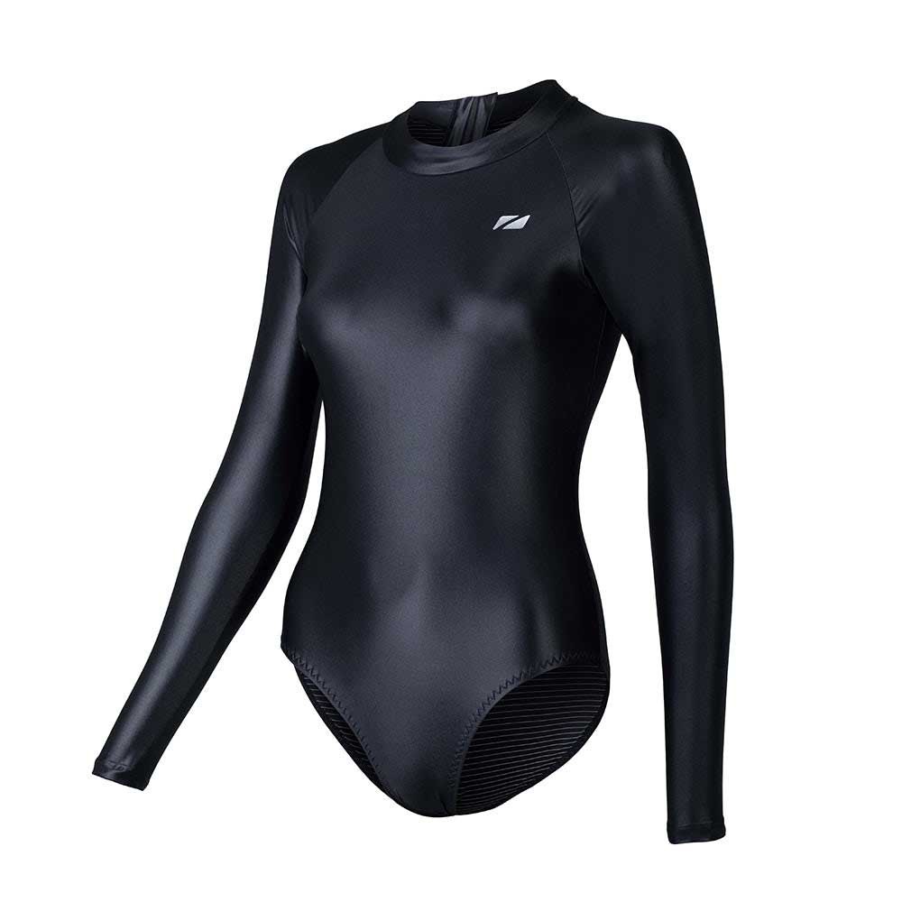 Zone3 Ows Ti+ Thermal High Neck Long Sleeve Swimsuit Schwarz UK 16 Frau von Zone3