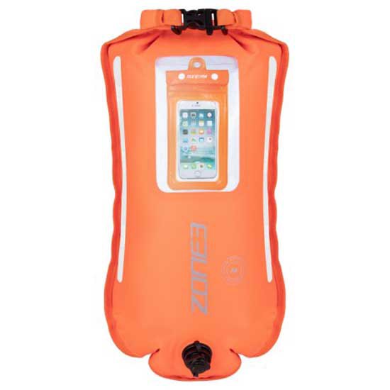 Zone3 Recycled 28l 2 Led Light Buoy Orange 28 Liters von Zone3