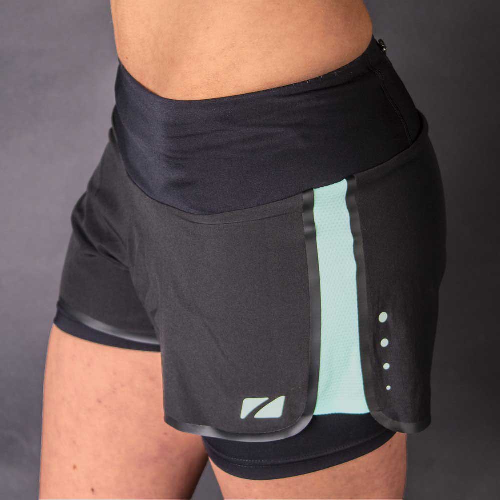 Zone3 Rx3 Compression 2 In 1 Shorts Schwarz L Frau von Zone3