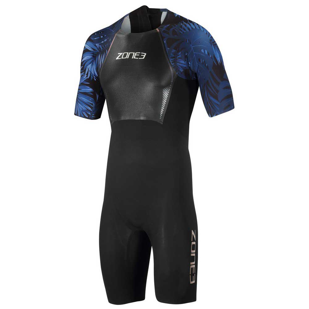 Zone3 Short Sleeve Trisuit Blau,Schwarz XL Mann von Zone3