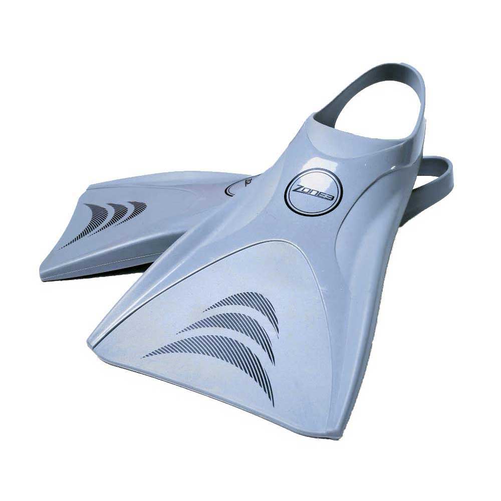 Zone3 Training Swimming Fins Grau EU 36-38 von Zone3