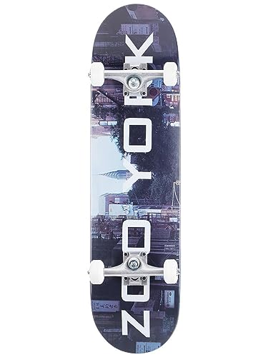 Zoo Unisex – Erwachsene York Logo Skateboard, Chrysler, 8' von Zoo York