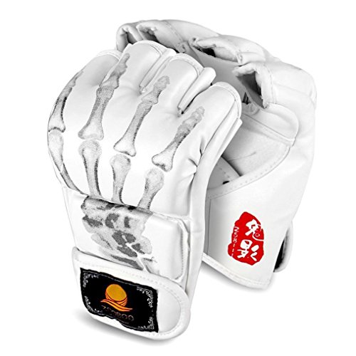 ZooBoo MMA Handschuhe, Halbfinger MMA Boxhandschuhe mit verstellbarem Handgelenkband, UFC Handschuhe für Kampfsport, Sanda, Sparring, Boxsack-Training ZooBoo MMA Handschuhe, Halbfinger MMA Boxhandschuhe mit verstellbarem Handgelenkband, UFC Handschuhe für Kampfsport, Sanda, Sparring, Boxsack-Training von ZooBoo