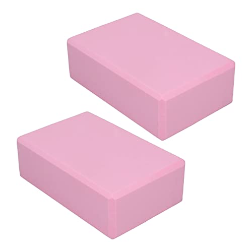 Zooke Rosa Yoga-Block, 2er-Pack, Schaumstoff, Rutschfest, 2 Stück für Meditation und Yoga Zooke Rosa Yoga-Block, 2er-Pack, Schaumstoff, Rutschfest, 2 Stück für Meditation und Yoga von Zooke