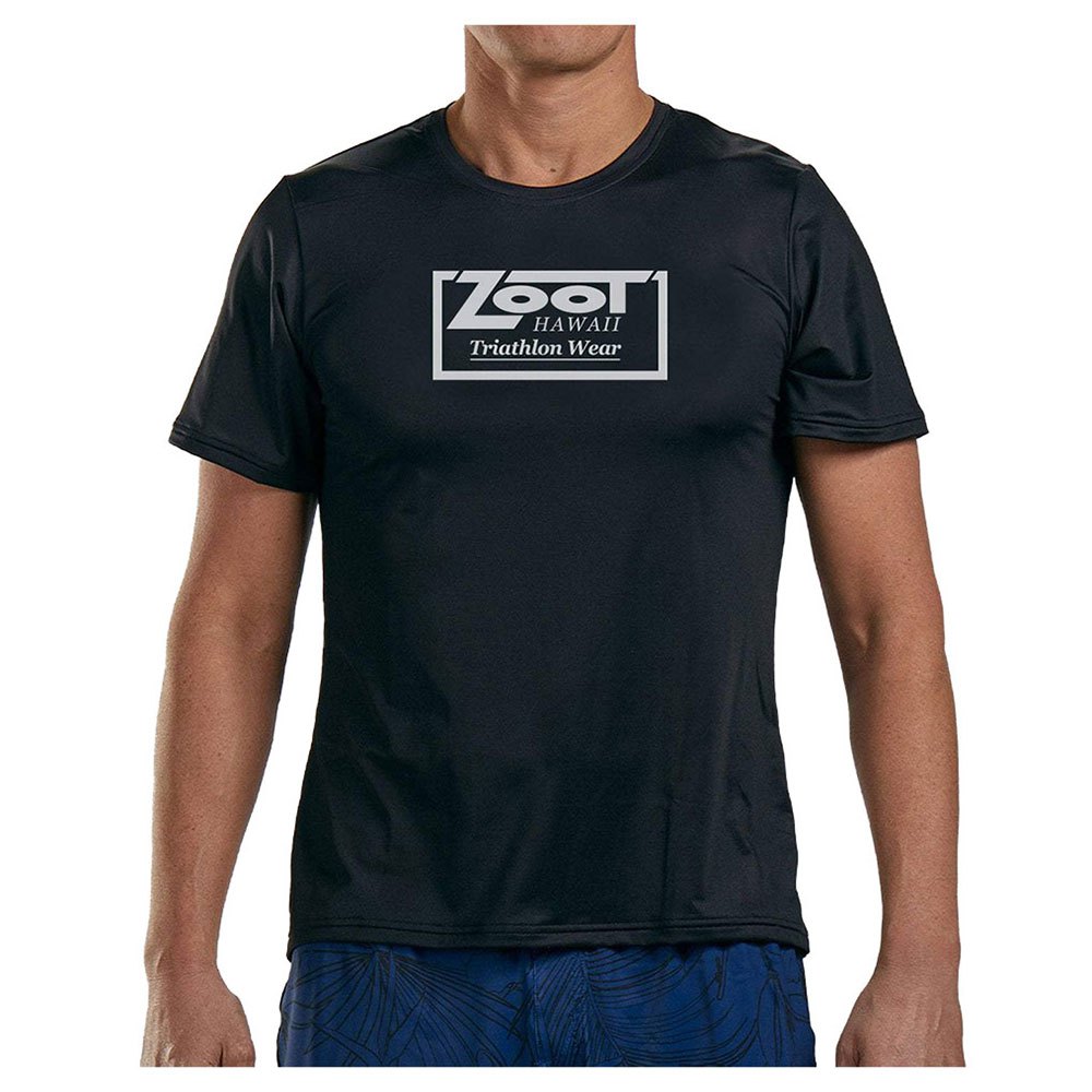 Zoot Ltd Run Short Sleeve T-shirt Schwarz XL Mann von Zoot
