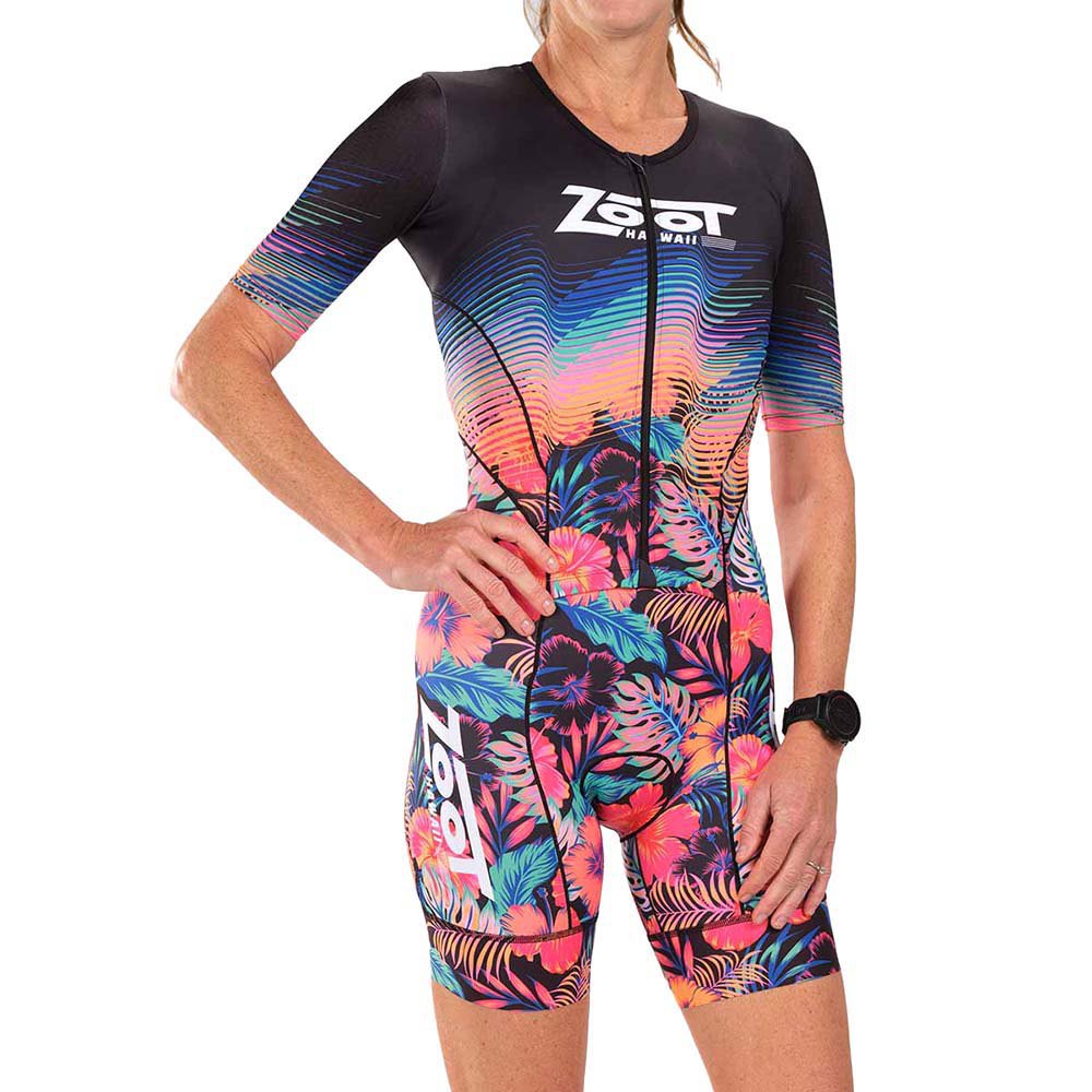 Zoot Ltd Tri Aero Fz Short Sleeve Trisuit Mehrfarbig 2XL Frau von Zoot