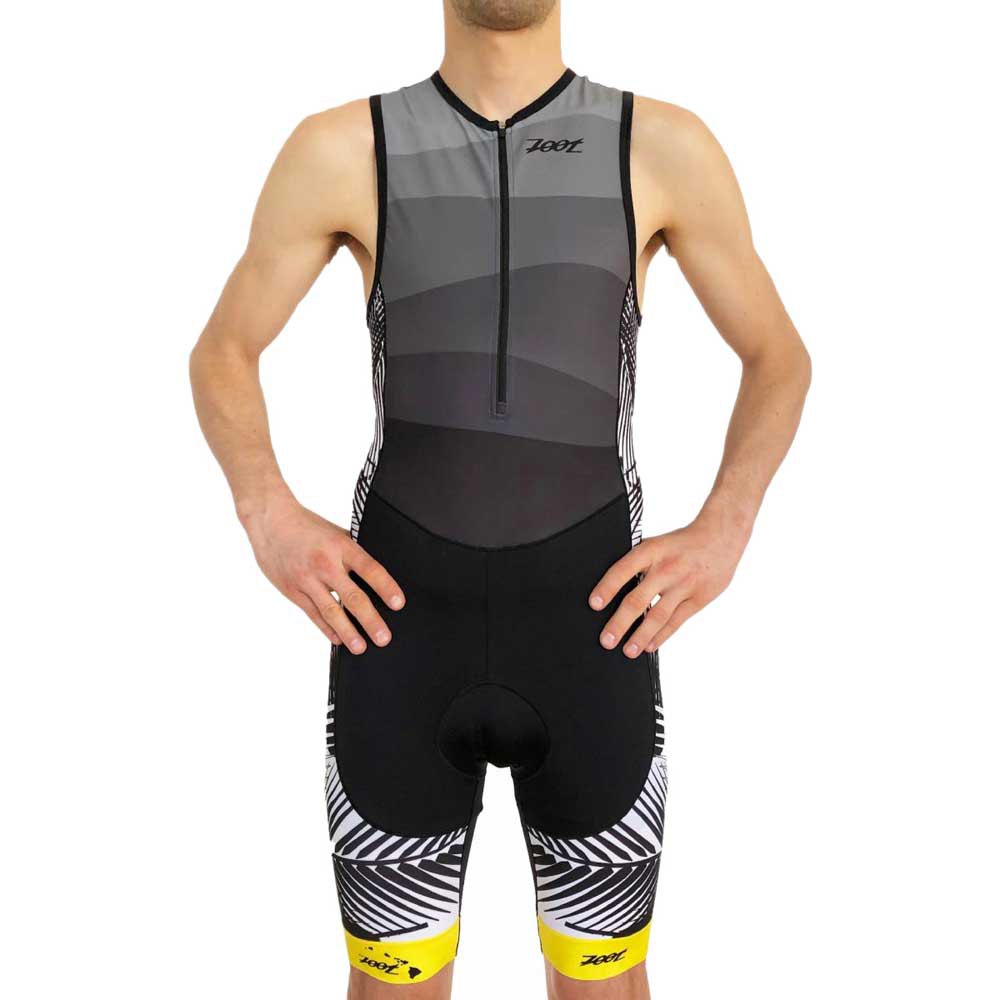 Zoot Performance Front Zip Race Suit Sleeveless Trisuit Grau XS Mann von Zoot