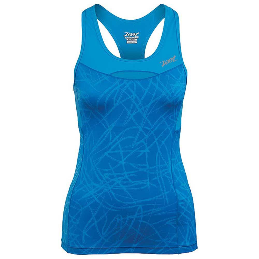 Zoot Performance Racerback Triathlon Sleeveless T-shirt Blau XS Frau von Zoot