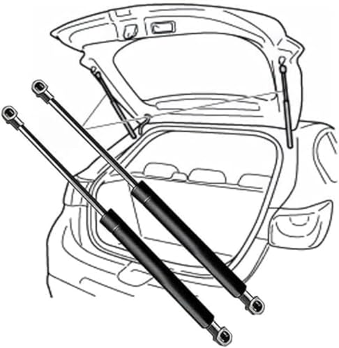 ZotanZT - Gasfeder-Stützstreben für Heckklappe passt für Mini F56 2013 2014 2015 2016 2017 Hydraulische Streben für Stoßdämpfer-Stützstreben für Heckklappe von ZotanZT