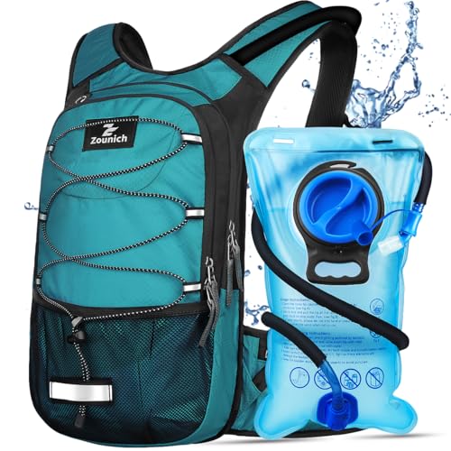 Zounich Trinkrucksack mit Thermofach, Laufrucksack mit 3L Trinkblase, Fahrradrucksack Wasserrucksack zum Wandern für Laufen, Radfahren, Camping, Skifahren, Outdoor-Aktivitäten Zounich Trinkrucksack mit Thermofach, Laufrucksack mit 3L Trinkblase, Fahrradrucksack Wasserrucksack zum Wandern für Laufen, Radfahren, Camping, Skifahren, Outdoor-Aktivitäten von Zounich