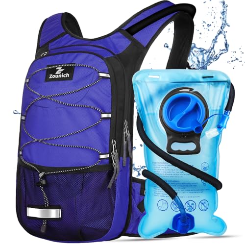 Zounich Trinkrucksack mit Thermofach, Laufrucksack mit 3L Trinkblase, Fahrradrucksack Wasserrucksack zum Wandern für Laufen, Radfahren, Camping, Skifahren, Outdoor-Aktivitäten Zounich Trinkrucksack mit Thermofach, Laufrucksack mit 3L Trinkblase, Fahrradrucksack Wasserrucksack zum Wandern für Laufen, Radfahren, Camping, Skifahren, Outdoor-Aktivitäten von Zounich