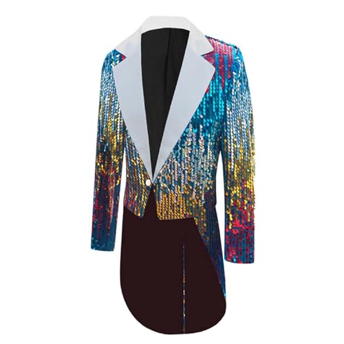 Zqkert Anzug Herren Regular Fit Stretch 56 Flatfront Klassisch Geschnitten Herren Formelle Hochzeit Party Revers für Herren Party Blazer für Herren Weihnachten von Zqkert