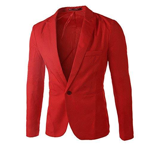 Zqkert Anzug Herren Regular Fit Stretch 56 Regular Fit Sakko Sakko Herren Tweed Blazer 2 Knöpfe Vintage Anzugsjacke Business Jacke Herren Jacquard für Hochzeit von Zqkert