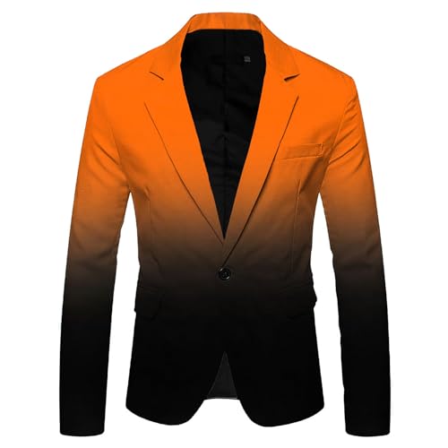 Zqkert Anzug Herren Regular Fit Stretch 56 Schmale Passform Herren Anzug Business EIN Knopf Smoking Anzug für Männer Smoking Klassische Blazer Herren Anzug von Zqkert