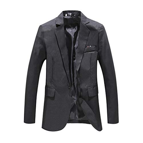 Zqkert Anzug Herren Regular Fit Stretch 56 Slim Fit Anzugjacke Freizeit Pailletten Glitter Herrenjacke Anzug Jacke Karneval Kostüm für Hochzeit Party Festlich von Zqkert