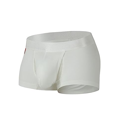 Zqkert Boxershorts Herren Baumwolle Langes Weihnachts Weich Funktionswäsche Atmungsaktiv Unterwäsche für Männer Boxershorts Herren Baumwolle von Zqkert