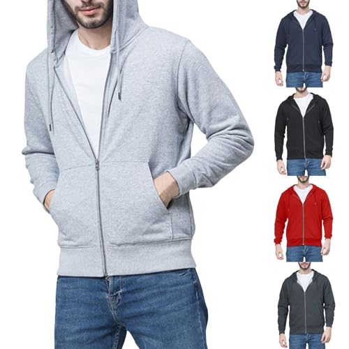 Zqkert Hoodie Herren Oversize Backprint Kapuzenpullover Hoodie Herren Regular Fit Kapuzenpullover Pullover Sweater Print Schwarz von Zqkert