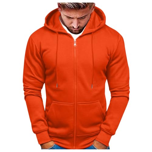 Zqkert Hoodie Herren Oversize Backprint Kapuzenpullover Logo Kapuzenpullover Herren Kapuzenpullover Sweatshirt Pullover Rundhals von Zqkert